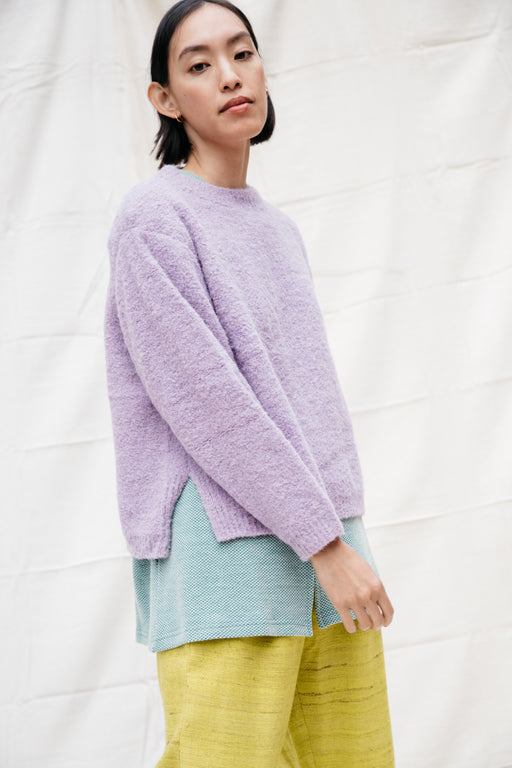 Sable Pullover Sweater- Taro
