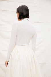 Lettuce Turtleneck- White