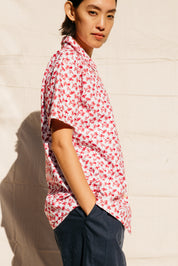 Dylan Shirt- Allover Vacation Embroidery
