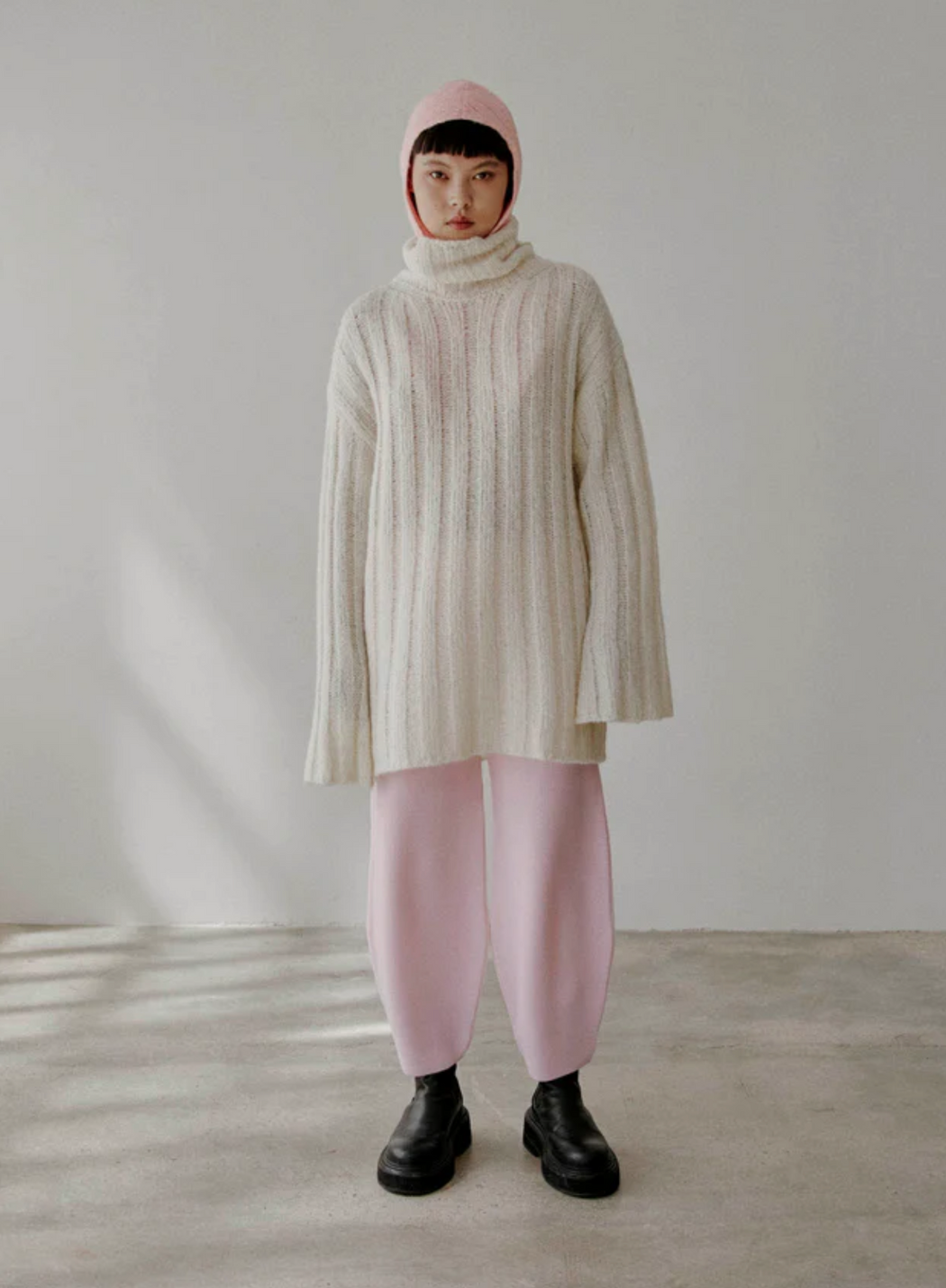 Rus Futago Sweater, Ivory