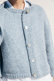 Sheba Cardigan Sweater- Powder